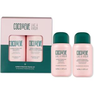 Coco & Eve Travel Kit Super Hydration utazási készlet a fénylő és selymes hajért 1 db kép