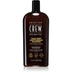 American Crew Daily Moisturizing Shampoo sampon napi hajmosásra hidratáló hatással uraknak 1000 ml kép