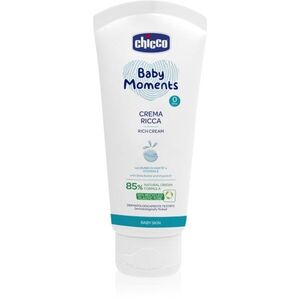 Chicco Baby Moments Rich Cream tápláló krém gyermekeknek születéstől kezdődően 0 m+ 100 ml kép