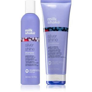 milk_shake® Duo pack Silver Shine sampon és kondicionáló semlegesíti a sárgás tónusokat kép