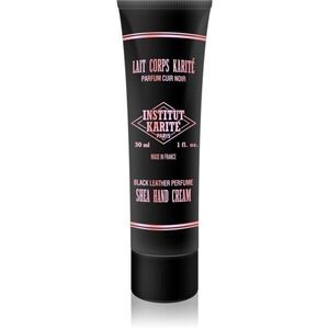 Institut Karité Paris Black Leather Shea Hand Cream kézvédő krém 30 ml kép
