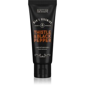 Scottish Fine Soaps Thistle & Black Pepper hidratáló arckrém uraknak 75 ml kép