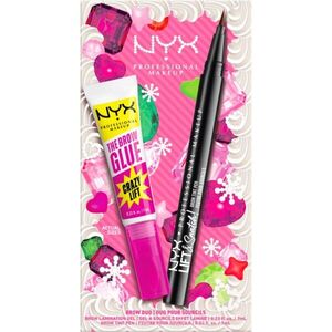 NYX Professional Makeup Brow Duo ajándékszett szemöldökre árnyalat 02 2 db kép