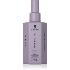 Schwarzkopf Professional Fibre Clinix De-Frizz Smoothing Spray kisimító spray a rakoncátlan és töredezett hajra 200 ml kép