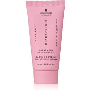 Schwarzkopf Professional Fibre Clinix Vibrancy Treatment regeneráló maszk festett hajra 30 ml kép