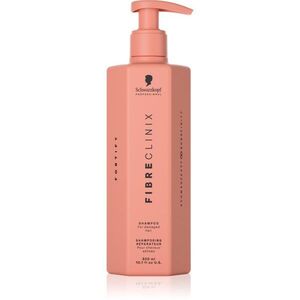 Schwarzkopf Professional Fibre Clinix Fortify Shampoo sampon a sérült, töredezett hajra 300 ml kép