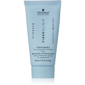 Schwarzkopf Professional Fibre Clinix Hydrate Treatment intenzív hidratáló maszk száraz és törékeny hajra 30 ml kép