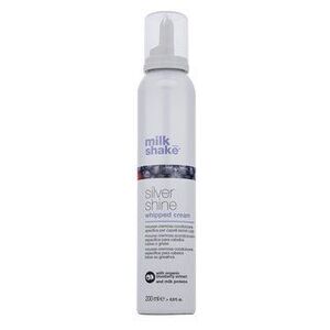 Milk_Shake Silver Shine Whipped Cream öblítés nélküli kondicionáló platinaszőke és ősz hajra 200 ml kép