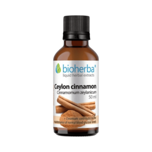 Ceyloni fahéj tinktúra cseppek - 50 ml - Bioherba kép