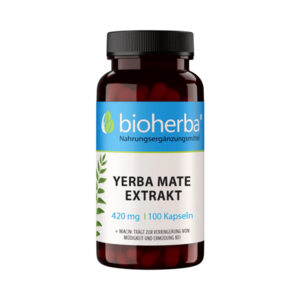 Yerba Mate kivonat 420 mg – 100 kapszula – Bioherba kép