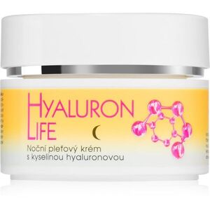 Bione Cosmetics Hyaluron Life éjszakai arckrém hialuronsavval 51 ml kép