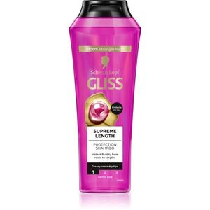 Schwarzkopf Gliss Supreme Length ápoló sampon hosszú hajra 250 ml kép