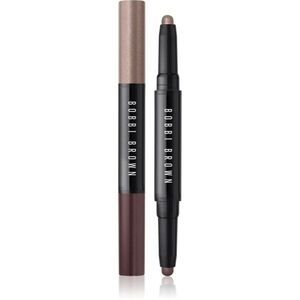 Bobbi Brown Long-Wear Dual-Ended Cream Shadow Stick szemhéjfesték ceruza duo árnyalat Pink Steel / Bark 1.6 g kép