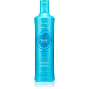Fanola Vitamins Sensi Delicate Shampoo finom állagú tisztító sampon nyugtató hatással 350 ml kép