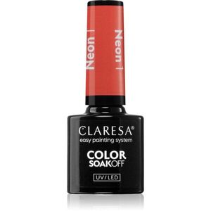 Claresa SoakOff UV/LED Color Neon géles körömlakk árnyalat 1 5 g kép