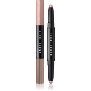 Bobbi Brown Long-Wear Dual-Ended Cream Shadow Stick szemhéjfesték ceruza duo árnyalat Pink Mercury / Nude Beach 1.6 g kép