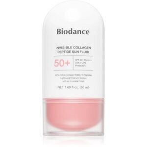 Biodance Invisible Collagen Peptide Sun Fluid napozótej kollagénnel SPF 50+ 50 ml kép