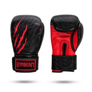 GymBeam Boxing Gloves Grind Black/Red kép