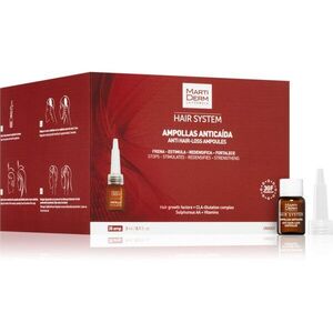 MartiDerm Hair System Anti Hair-Loss Ampoules ampulla hajhullás ellen 28 db kép