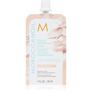Moroccanoil Color Depositing gyengéd tápláló maszk tartós színes pigmentekkel Rose Gold 30 ml kép