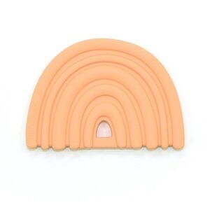 O.B Designs Rainbow Teether rágóka Peach 3m+ 1 db kép