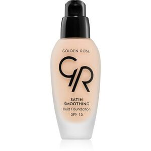 Golden Rose Satin Smoothing tartós folyékony alapozó SPF 15 árnyalat 23 34 ml kép