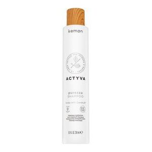 Kemon Actyva Purezza Shampoo mélytisztító sampon korpásodás ellen normál és zsíros hajra 250 ml kép